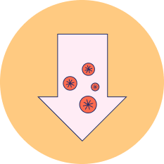 Spedbarn som får spesialnæring med 2’-FL og LNnT† hadde færre øvre og nedre luftveisinfeksjoner